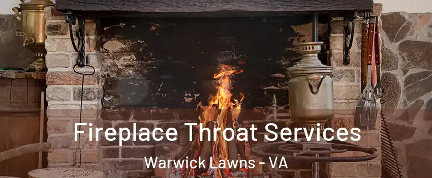 Fireplace Throat Services Warwick Lawns - VA