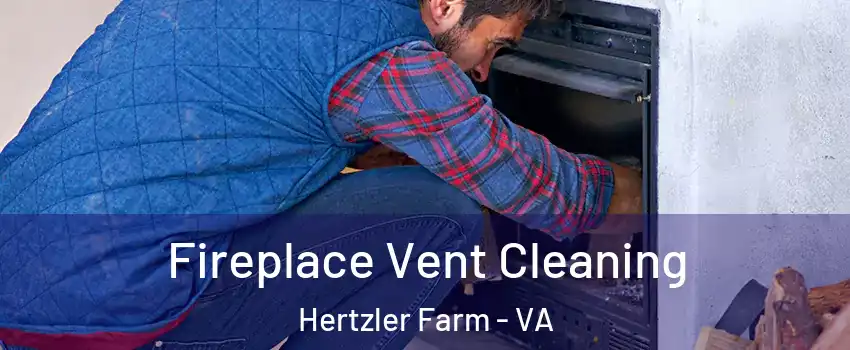 Fireplace Vent Cleaning Hertzler Farm - VA