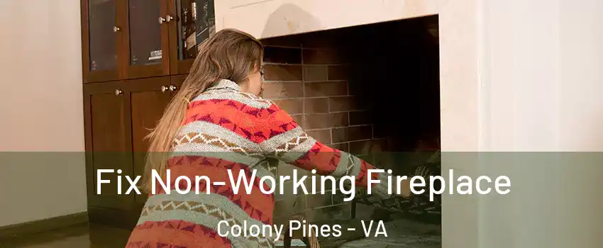 Fix Non-Working Fireplace Colony Pines - VA