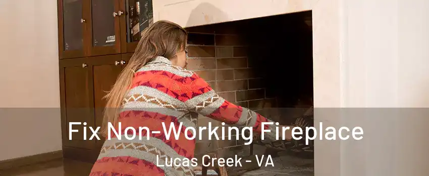 Fix Non-Working Fireplace Lucas Creek - VA