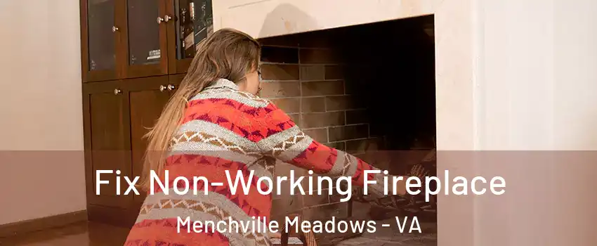 Fix Non-Working Fireplace Menchville Meadows - VA