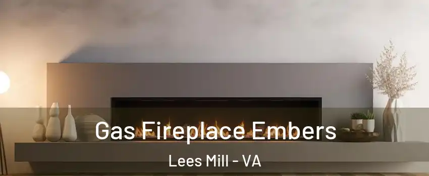 Gas Fireplace Embers Lees Mill - VA