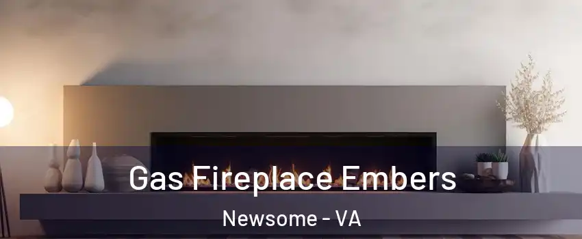 Gas Fireplace Embers Newsome - VA