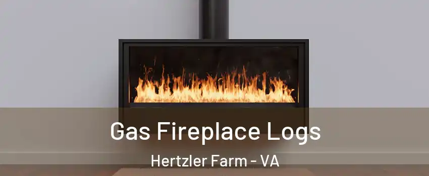 Gas Fireplace Logs Hertzler Farm - VA