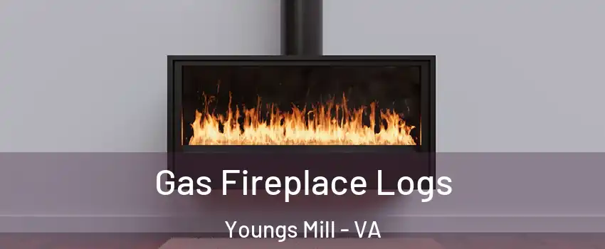 Gas Fireplace Logs Youngs Mill - VA