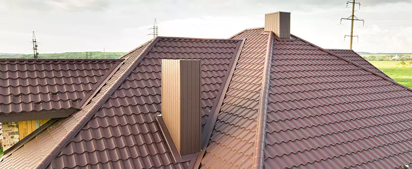 Residential Chimney Flashing Restoration in Huntington, VA
