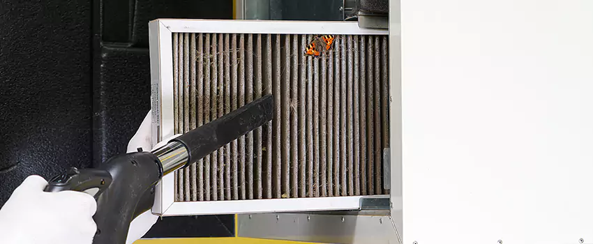 Clogged Air Duct Cleaning Process in Huntington, VA