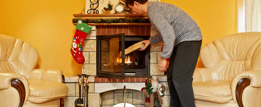 Gas to Wood-Burning Fireplace Conversion Services in Huntington, Virginia