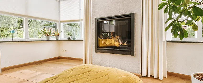 Residential Fireplace Ceramic Glass Installation in Huntington, VA