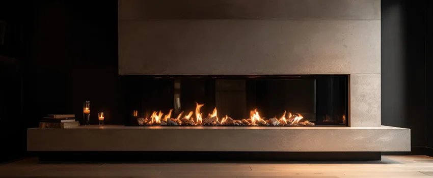 Gas Fireplace Ember Bed Design Services in Huntington, Virginia