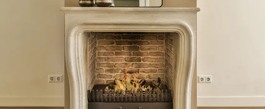 Vintage-style Fireplace Redesign in Huntington, Virginia