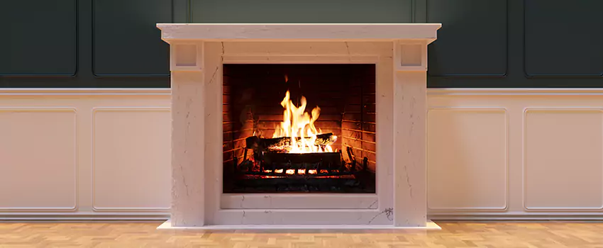 Open Flame Wood-Burning Fireplace Installation Services in Huntington, Virginia