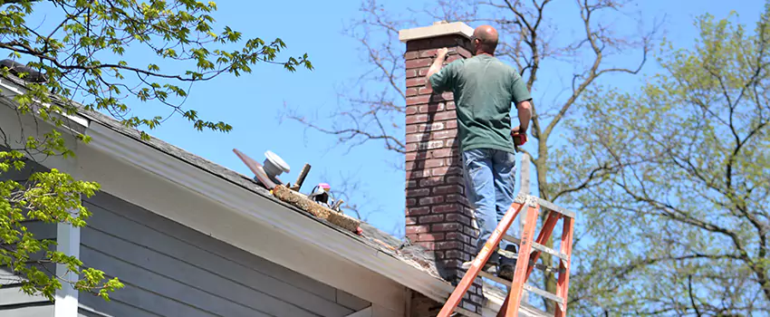Vinyl and PVC Chimney Flashing Installation in Huntington, VA