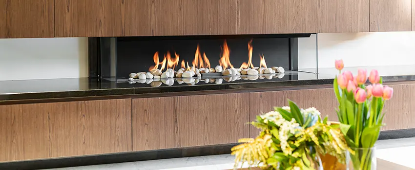 Double-height Fireplace Design Refurbishment in Huntington, Virginia