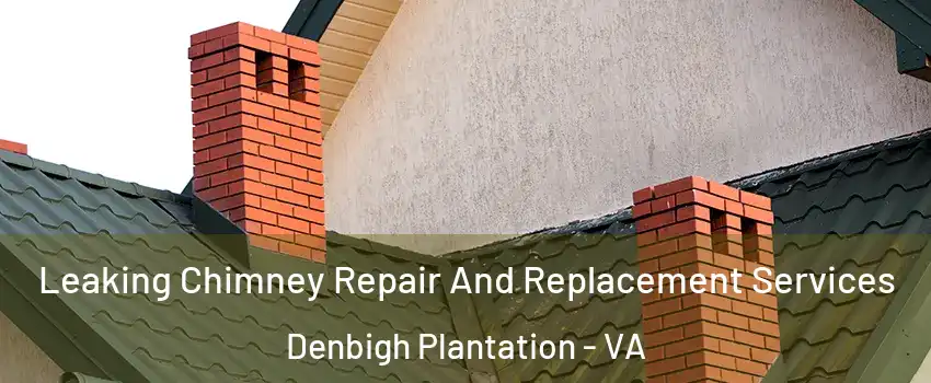 Leaking Chimney Repair And Replacement Services Denbigh Plantation - VA