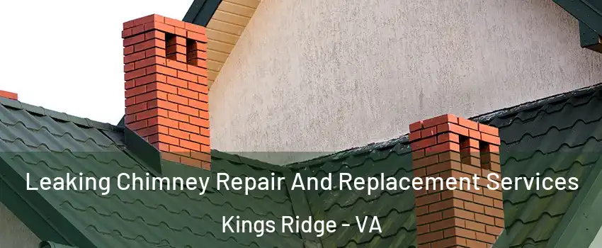 Leaking Chimney Repair And Replacement Services Kings Ridge - VA