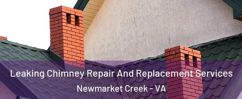 Leaking Chimney Repair And Replacement Services Newmarket Creek - VA