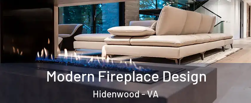 Modern Fireplace Design Hidenwood - VA