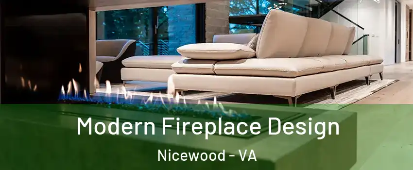 Modern Fireplace Design Nicewood - VA