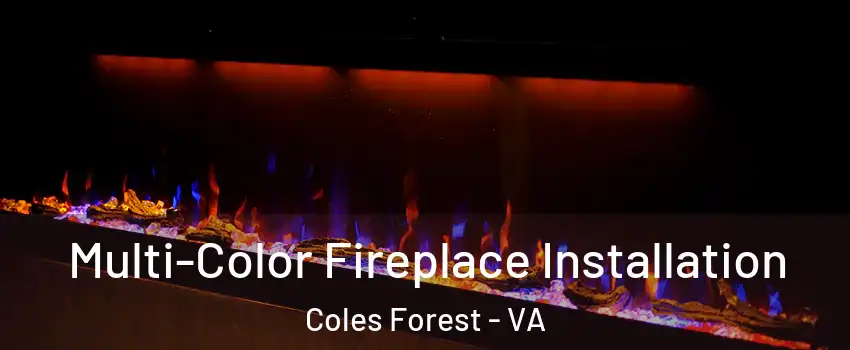 Multi-Color Fireplace Installation Coles Forest - VA