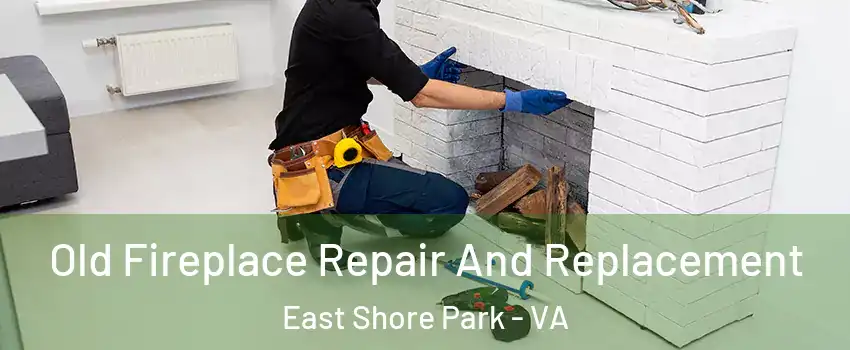 Old Fireplace Repair And Replacement East Shore Park - VA