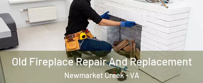 Old Fireplace Repair And Replacement Newmarket Creek - VA