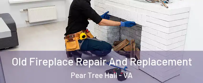 Old Fireplace Repair And Replacement Pear Tree Hall - VA