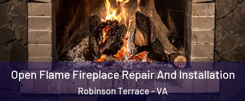 Open Flame Fireplace Repair And Installation Robinson Terrace - VA