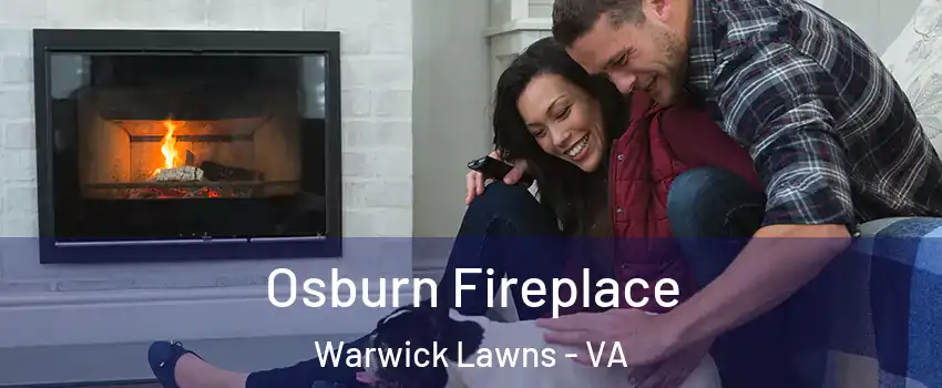 Osburn Fireplace Warwick Lawns - VA
