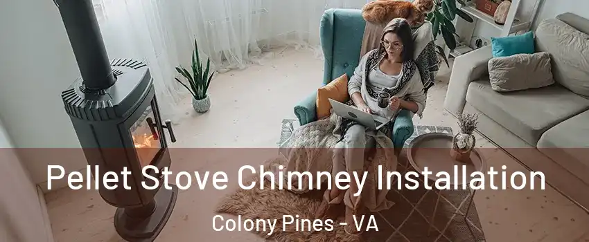 Pellet Stove Chimney Installation Colony Pines - VA