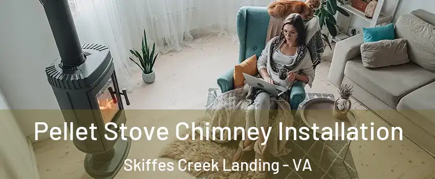 Pellet Stove Chimney Installation Skiffes Creek Landing - VA