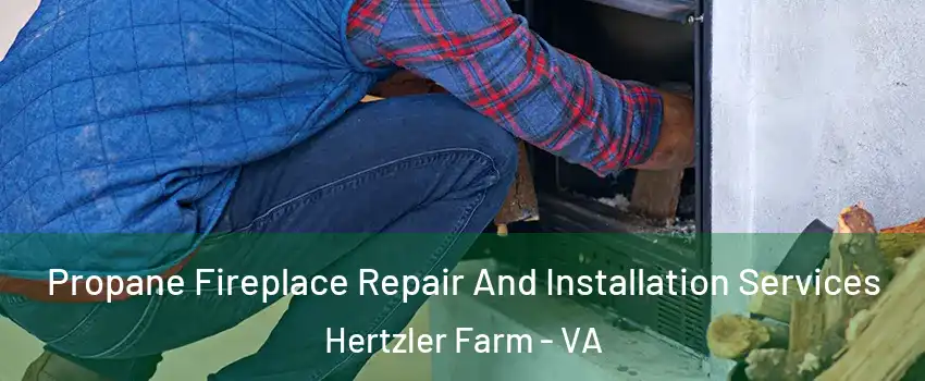 Propane Fireplace Repair And Installation Services Hertzler Farm - VA