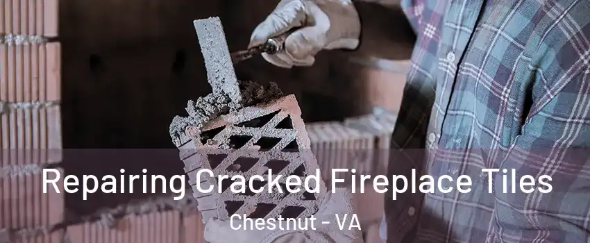Repairing Cracked Fireplace Tiles Chestnut - VA