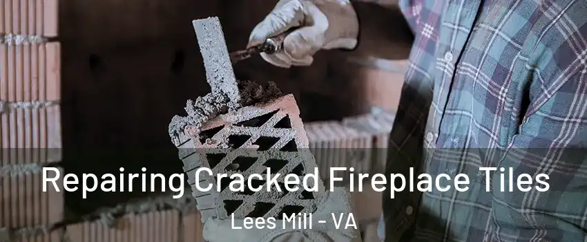 Repairing Cracked Fireplace Tiles Lees Mill - VA