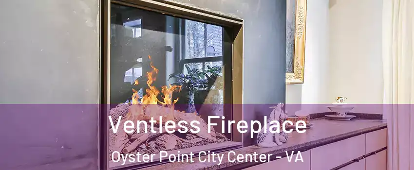 Ventless Fireplace Oyster Point City Center - VA