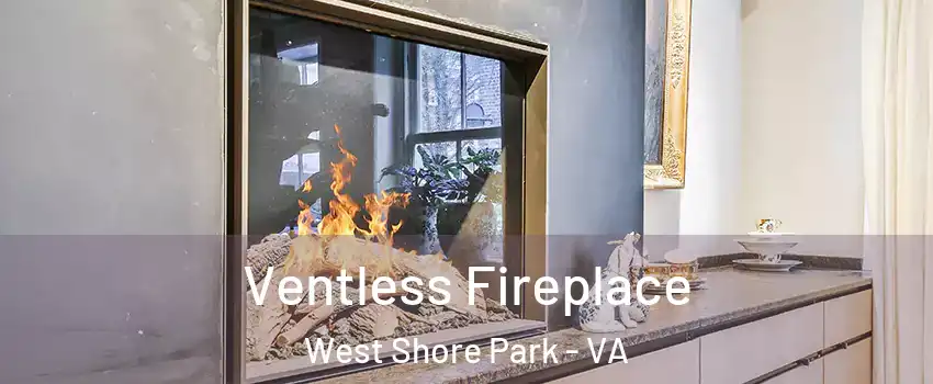 Ventless Fireplace West Shore Park - VA