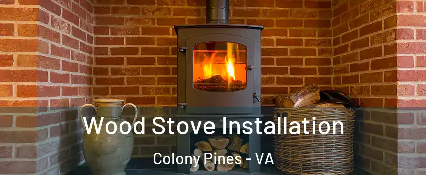 Wood Stove Installation Colony Pines - VA